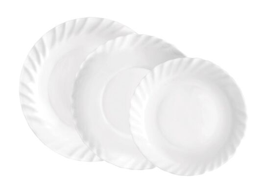 Zestaw obiadowy Prima 18 elementów Bormioli