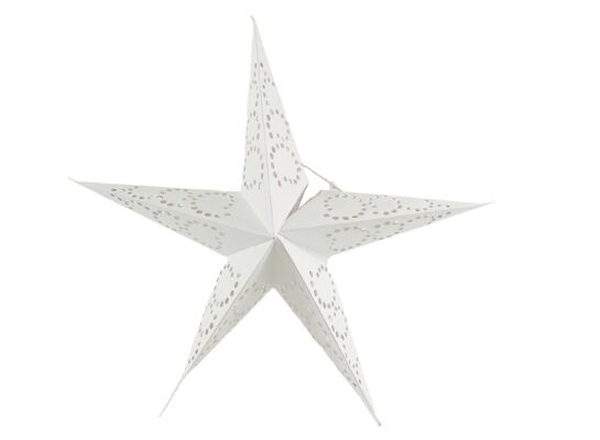 Gwiazda świąteczna papierowa 45 cm biała