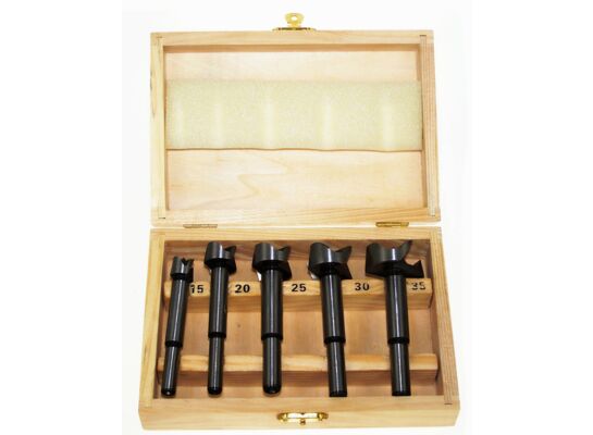 Frez puszkowy 15,0 - 35,0 mm zestaw 5 sztuk Condor