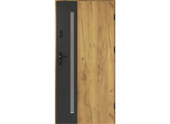 Drzwi zewnętrzne Arteon black 90 prawe grandson