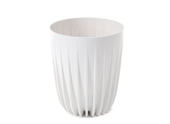 Doniczka MIRA ECO recycled 25 cm biała