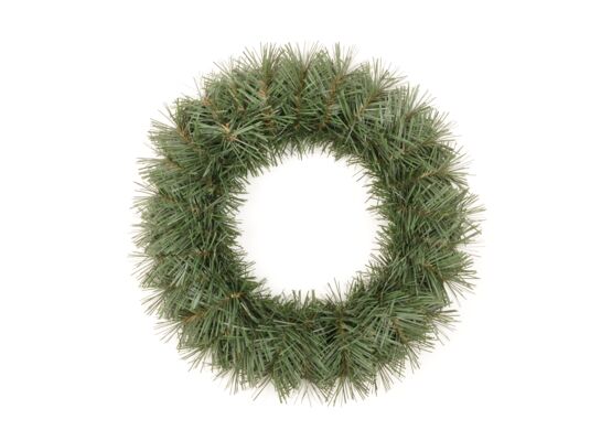 Wianek PCV 30 cm zielony