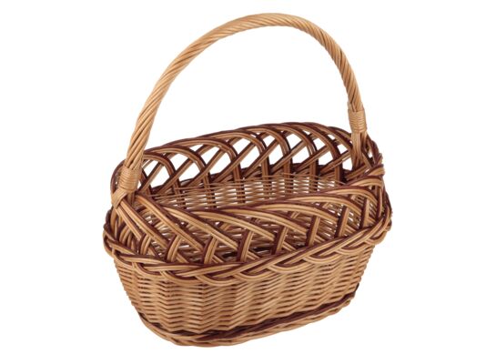 Kosz wiklinowy na zakupy AZUR