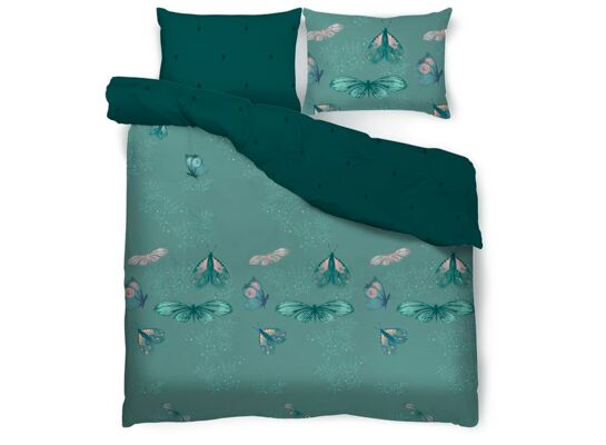 Pościel Noche 160 x 200 cm 2 poduszki Butterflies