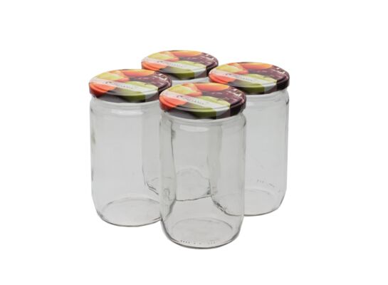 Słoik 0,72 l owoc 4 sztuki