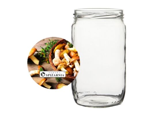 Słoik grzybek 0,72 l 4 sztuki