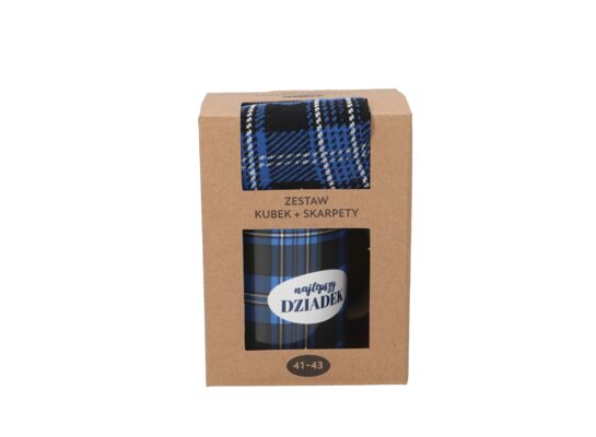 Kubek ze skarpetkami Dziadek 325 ml 41-43