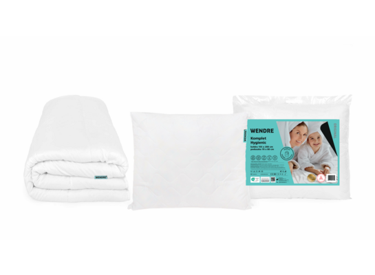 Komplet Hygienic poduszka i kołdra 155 x 200 cm Wendre