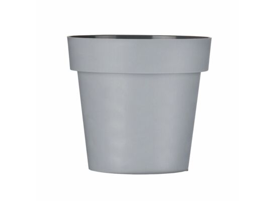 Doniczka Classic mat 12 cm popielata