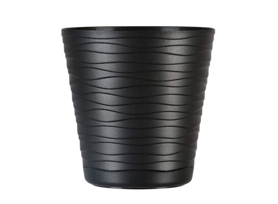 Doniczka Tedi 15 cm czarna