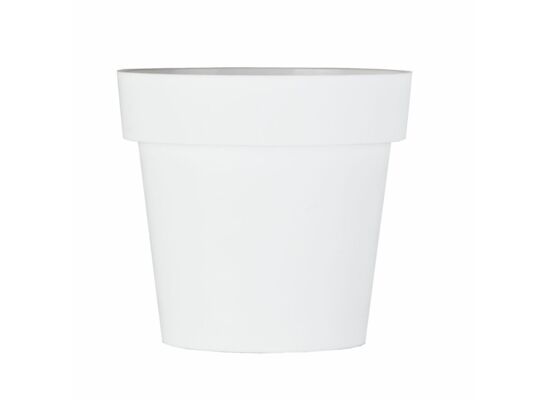 Doniczka Classic mat 14 cm biała