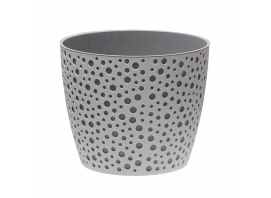 Doniczka Vero 13 cm jasny popiel