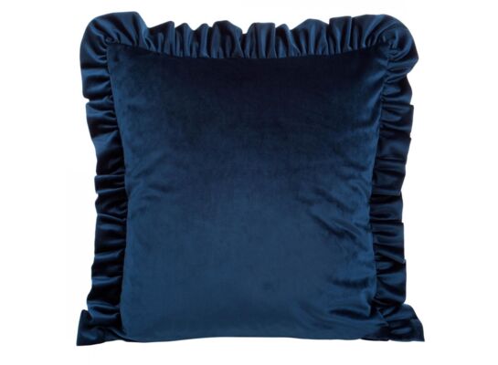 Poszewka dekoracyjna VELVET25B 45 x 45 cm granatowa