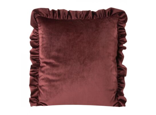 Poszewka dekoracyjna VELVET25N 45 x 45 cm czerwona