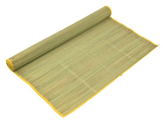 Mata plażowa słomiana 60 x 180 cm mix kolorów