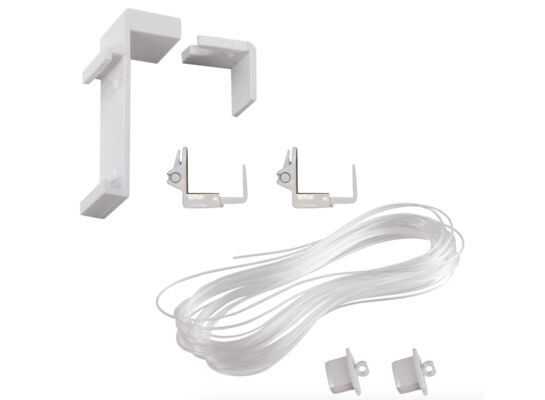 Pakiet Click wieszaki góra/dół z żyłką