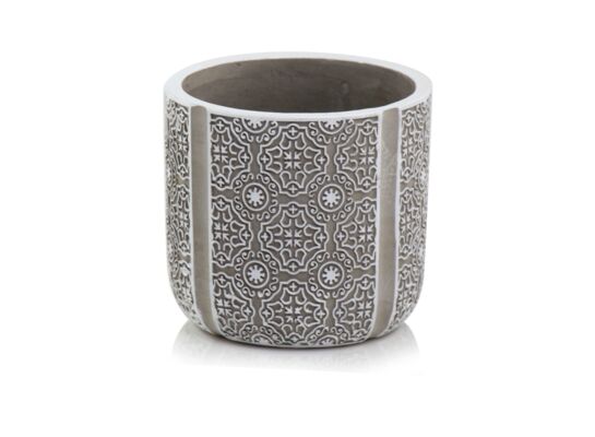 Osłonka CYLINDER 14 cm szary