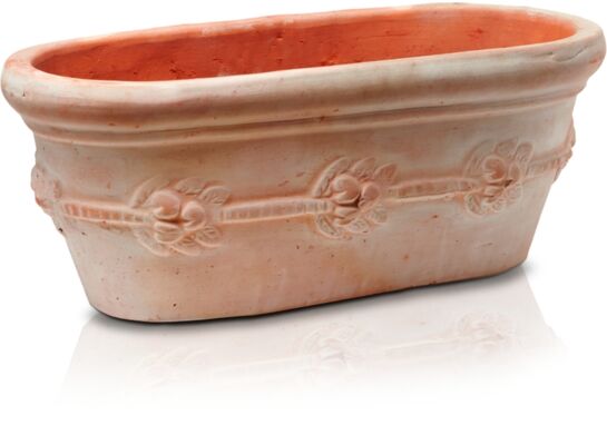 Doniczka ceramiczna Tus rynna 75.208.38 38 cm terakota