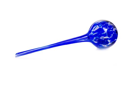 Kula nawadniająca szklana 15 x 6 cm niebieska