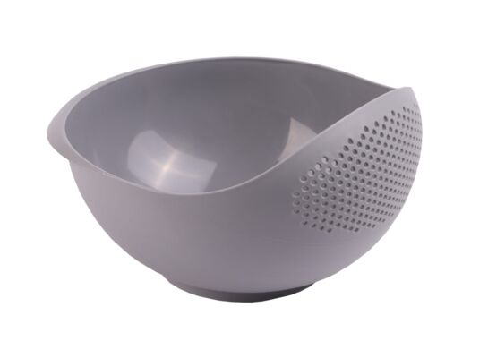 Cedzak-miska VEGE 25 cm popiel