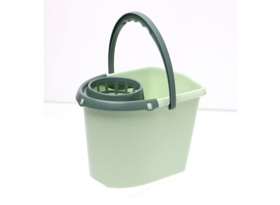 Wiadro z wyciskaczem 10 l EDEN GREEN jasnozielony
