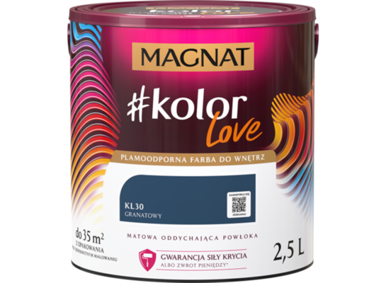Farba #Kolor Love KL30 granatowy 2,5 l Magnat