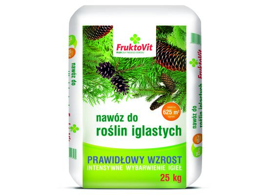 Nawóz do roślin iglastych 25 kg Fruktovit