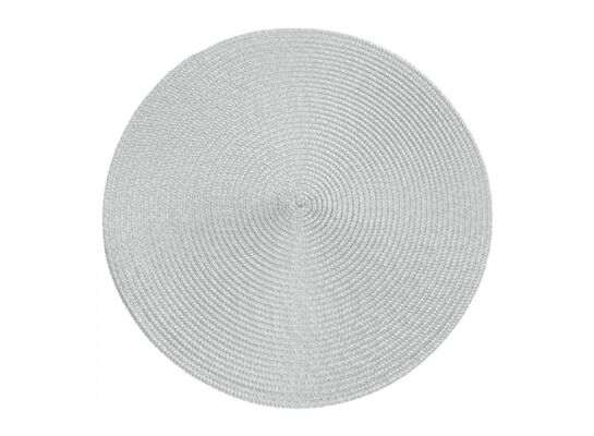 Podkładka dekoracyjna Judy1 38 x 38 cm srebrny