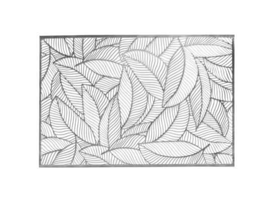 Podkładka dekoracyjna Mia 30 x 45 cm srebrny 6 sztuk