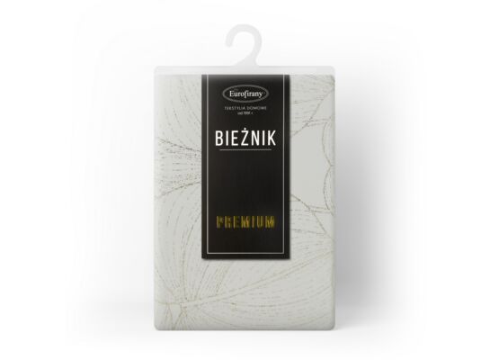 Bieżnik dekoracyjny Blink 16 35 x 140 cm biały