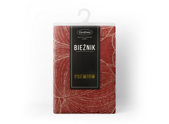 Bieżnik dekoracyjny Blink 35 x 140 cm ceglany