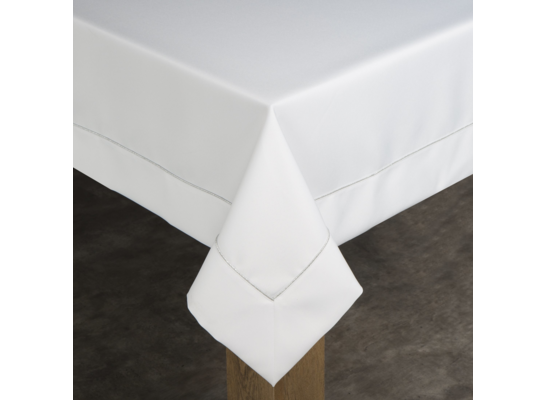 Obrus dekoracyjny Dorita 145 x 350 cm biały