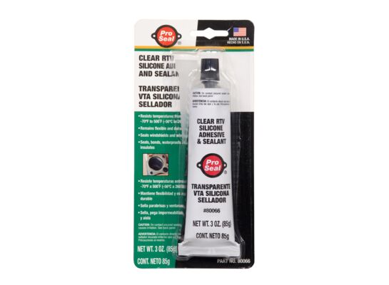 Uszczelniacz silikonowy przezroczysty 85 g Pro Seal