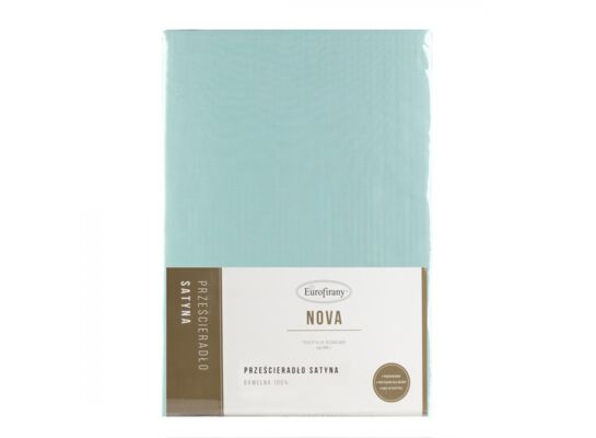 Prześcieradło NOVA 160 x 210 cm miętowy