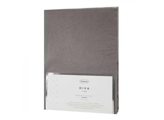 Prześcieradło DINA 220 x 200+30 cm popielaty