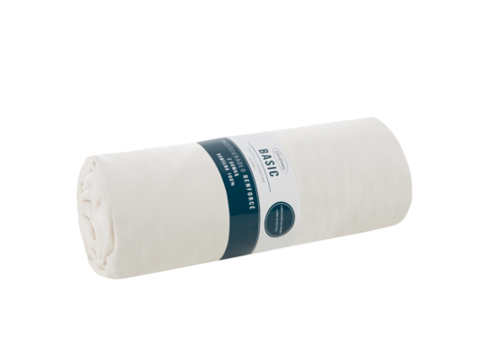 Prześcieradło z gumką BASIC 220 x 200 cm + 30 cm kremowy Eurofirany