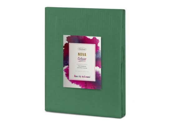 Poszwa na kołdrę NOVAC 160 x 200 cm butelkowy zielony