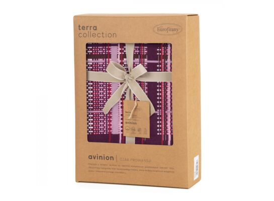 Pościel AVINION 220 x 200 cm fioletowy