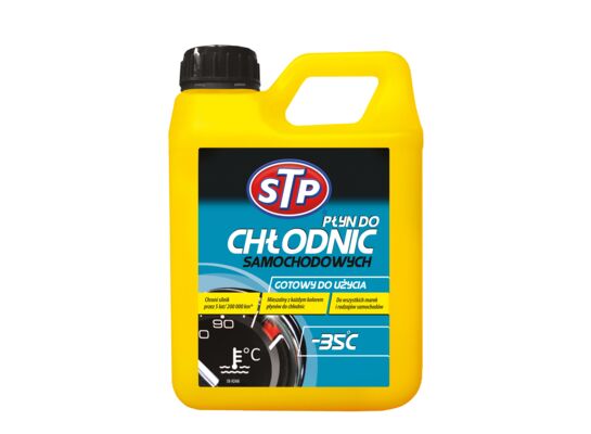 Płyn do chodnic samochodowych żółty 1 l Long Life STP