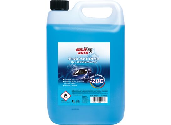 Płyn do spryskiwaczy zimowy -22°C 5 l Moje Auto
