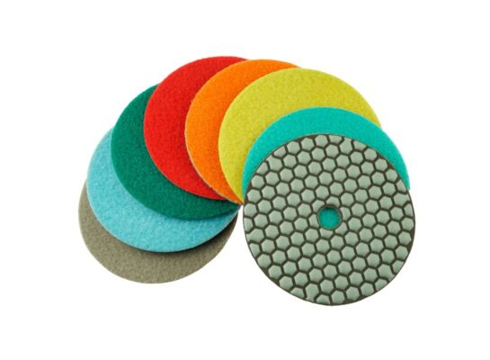 Elastyczny diamentowy dysk polerski 1500 100 mm do pracy na sucho DEDRA