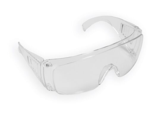 Okulary ochronne poliwęglan białe BH1050 DEDRA