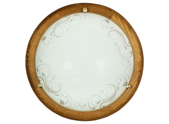 Plafon HERBA 30 DREWNO STANDARD 1 x 60 W E27 dąb