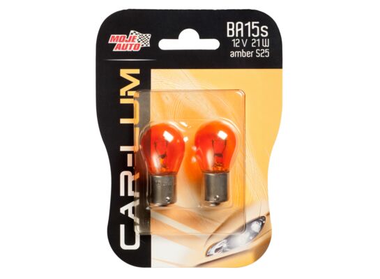 Żarówka BAUI5S 12 V 21 W AMBER - 2 sztuki
