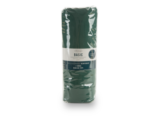 Prześcieradło BASIC 160 x 200 cm + 30 cm zielony