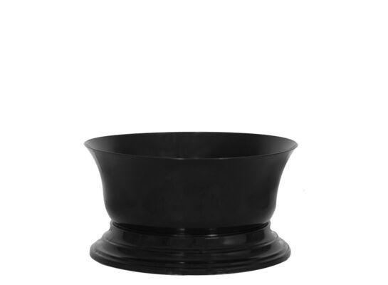 Miska Stópka Irys 22 cm czarna