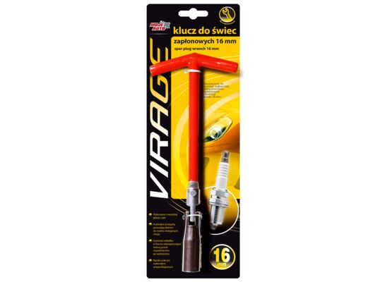 Klucz do świec zapłonowych 16 mm