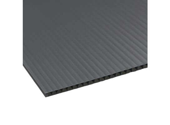 Polipropylen kanalikowy 3 mm 1000 x 2000 antracyt