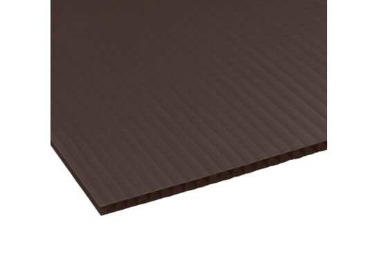 Polipropylen kanalikowy 3 mm 1000 x 2000 brąz