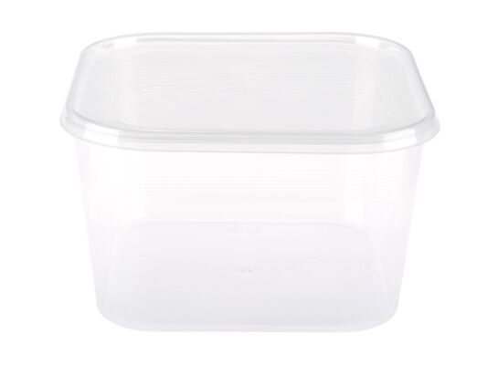 Pojemnik kwadratowy Helsinki 3 l bezbarwny